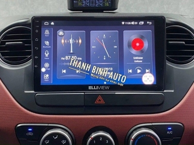 Màn hình android Elliview U4 Basic cho xe Hyundai i10